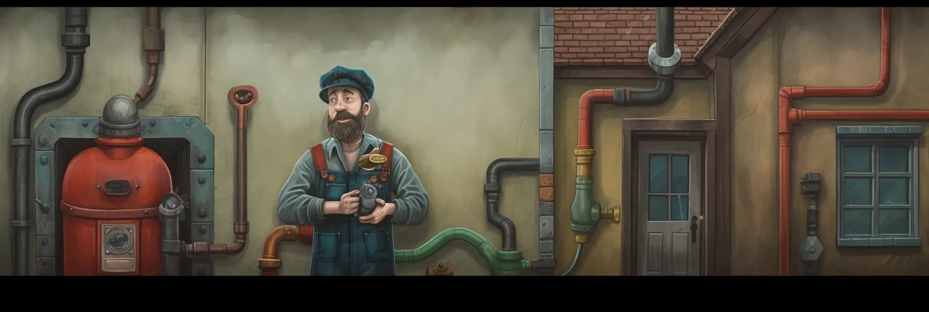 plumber and boiler